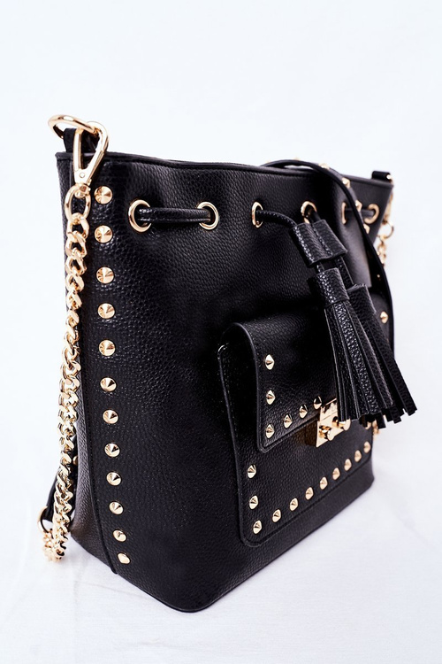 Kabelka Listonoška Na řetízku NOBO K4090 Černá