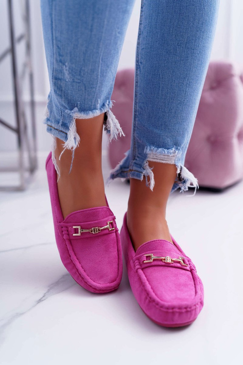 Žien Moccasins Light Ecoe-Eco-Fuksja premýšľa