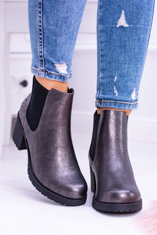 Sergio Leone Tmavě šedé boty na baru Megusto