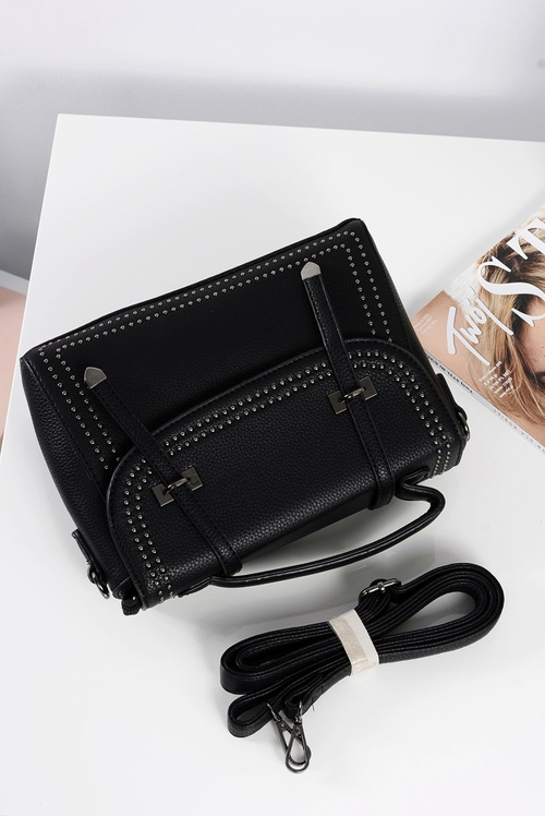 Čierna kabelka značkového konektora