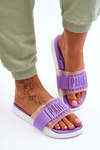 Dámské sportovní pantofle fialový Sunrise