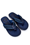 Pánske flip -flops veľkú hviezdu HH174812 Navy Blue
