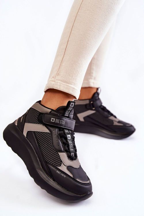 Dámská sportovní obuv Memory Foam System Big Star KK274403 Černe