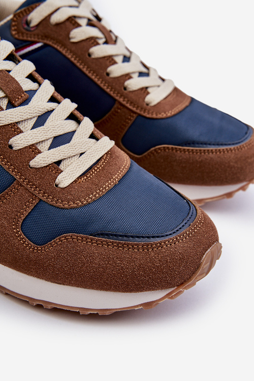 Pánské sportovní boty Lee Cooper LCW-24-03-2334 hnědé