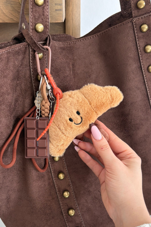 Přívěsek Na Klíče Na Kabelku Rohlík Čokoláda Srdce Myssa