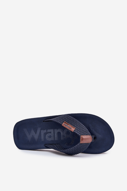 Pánske šľapky WRANGLER ZANE FLIPFLOP MEN LOW 20251044.24H tmavomodré