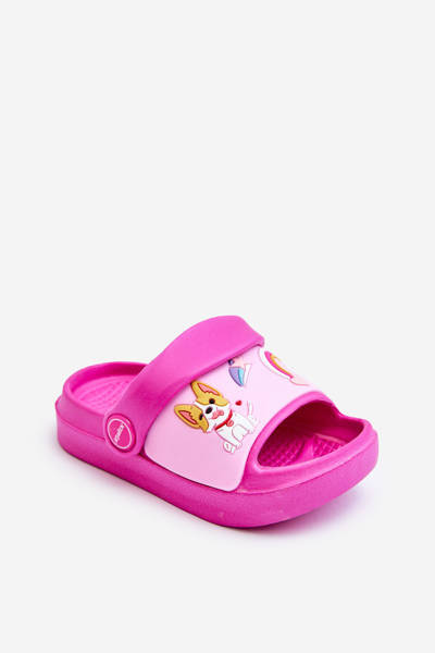Lehké dětské skluzavky Sandály se Psí motivem Fuchsie Rico