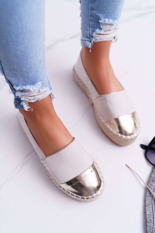 Dámské Espadrilky béžové plošina Ringer