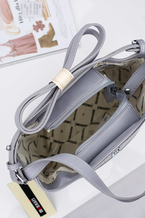 Women Grey Silver Monnari Bag
