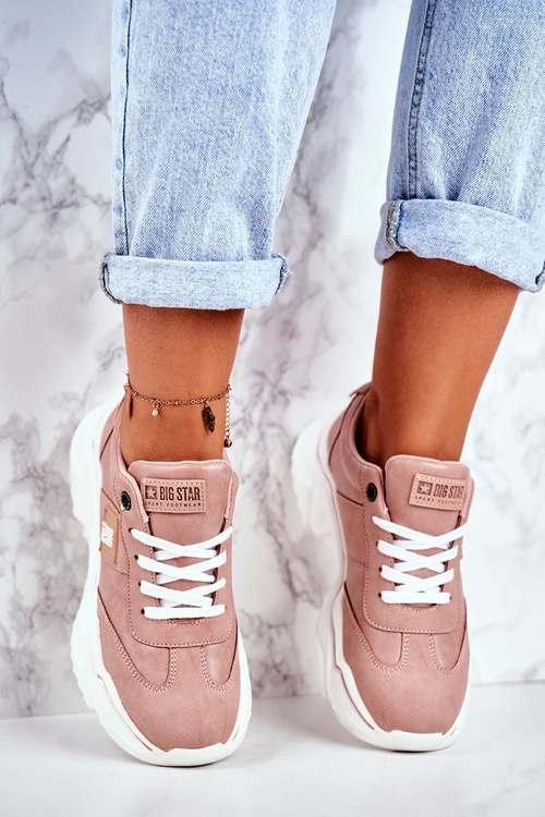 Dámská Sportovní Obuv Sneakers Big Star GG274210 Růžove