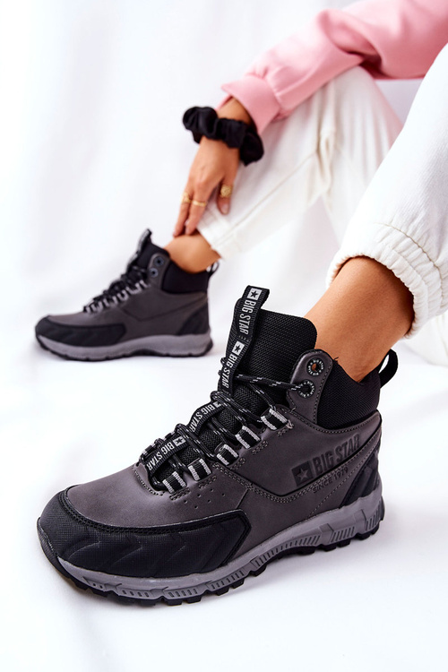 Trekové boty Big Star II274454 Cerne