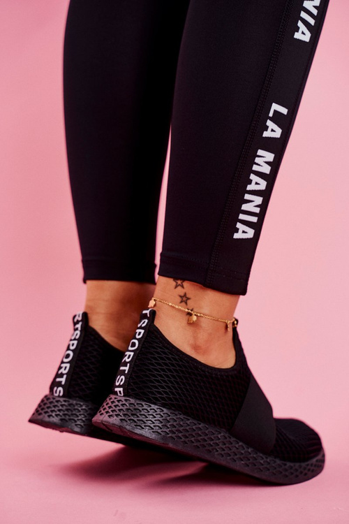 Dámská Sportovní Obuv Slip-on Černé La Fiesta
