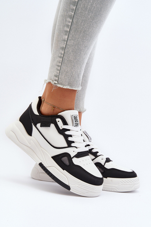 Dámské tenisky Big Star NN274669 Černobílé