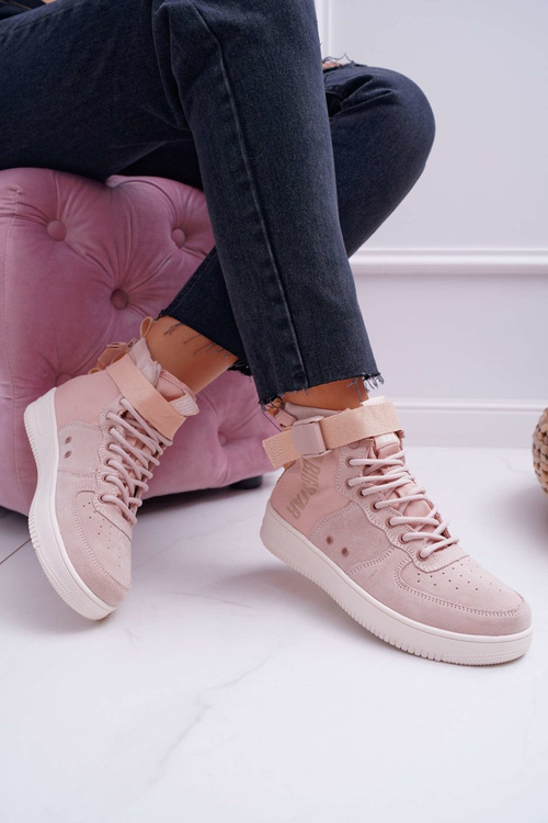 Dámská Obuv Sneakers růžové Big Star EE274658