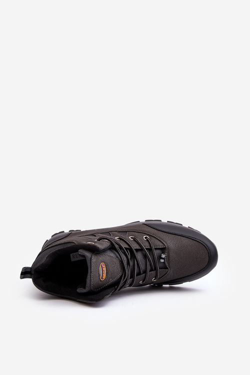 Pánske klasické šedé gometti trekking topánky