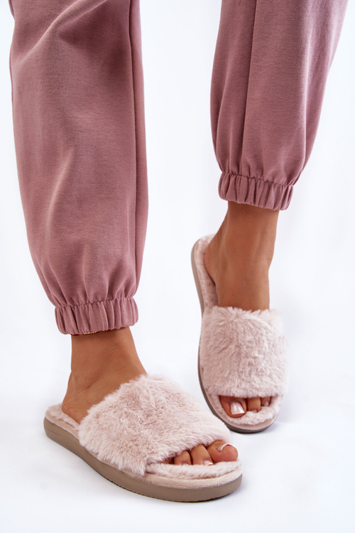 Home Pantofle Pantofle s kožíškem Inblu EK-05-011 Béžove