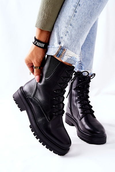 Boty Izolované Sergio Leone černé TR756