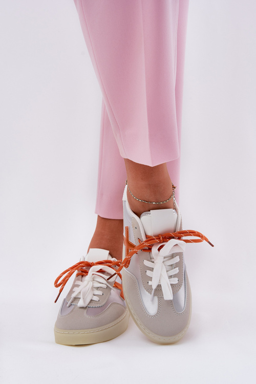 Nízké Dámské Sportovní Boty Stříbrné Zelevelis