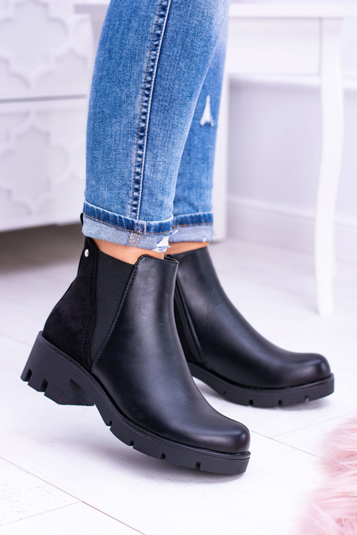 Čierne izolované topánky Murcio