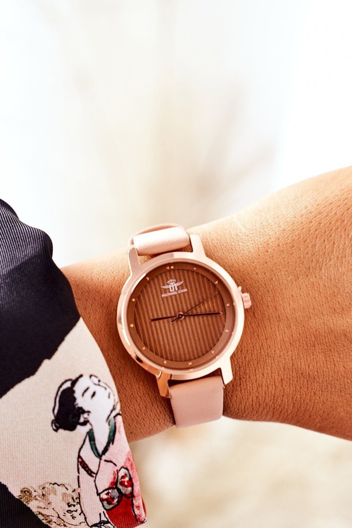 Hodinky Na Koženém řemínku Michael John Nude