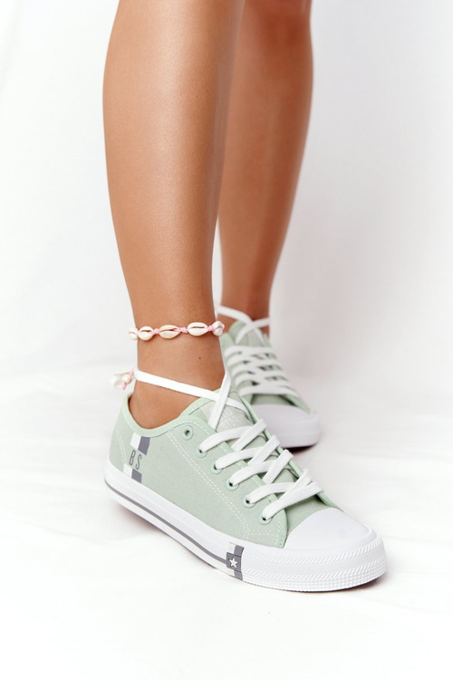 Klasické Dámské Tenisky BIG STAR HH274112 Zelené