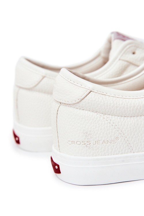 Pánské kožené tenisky Cross Jeans JJ1R4023C bílá