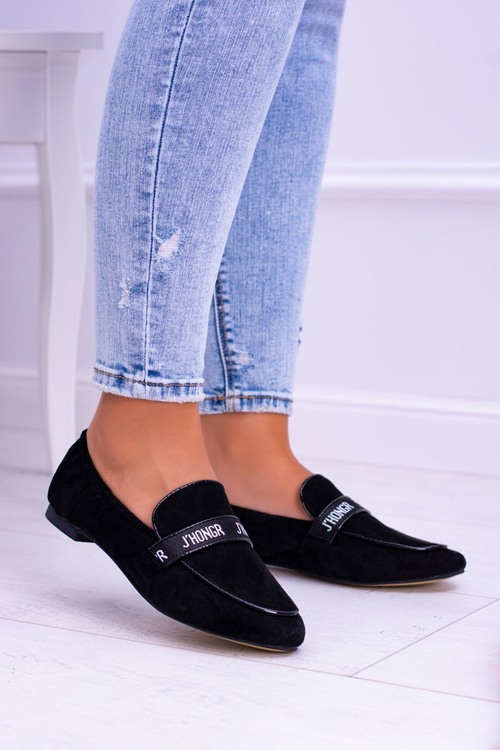 Mokasíny černé ženy Lu Boo Horten