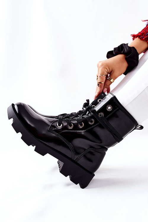 Dámske topánky Čierne robotníci semiakov