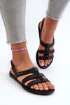 Dámské Ploché Sandály 83516 Ipanema Style Sandal Fem Černé