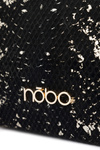 Klasická taška Messenger s hadím vzorem NOBO N1340-CM23 Černo-zlatá