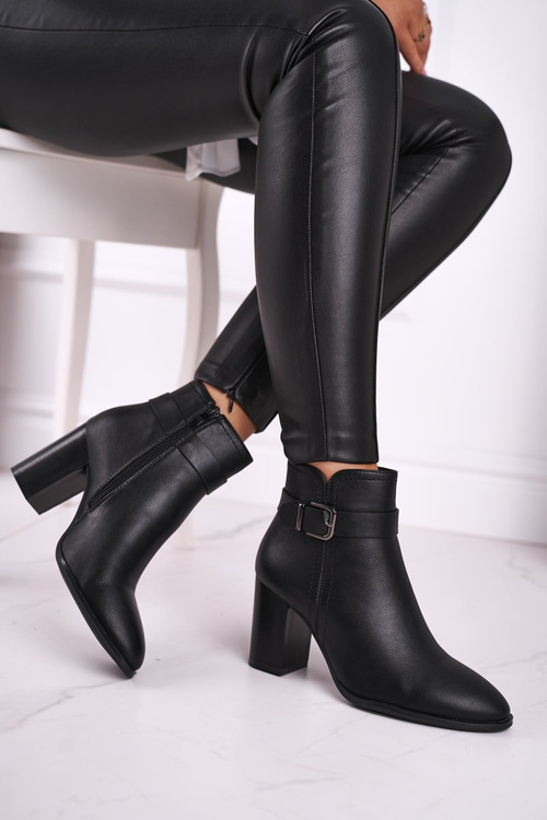 Dámské Kotníkové Boty Sergio Leone černé BT509