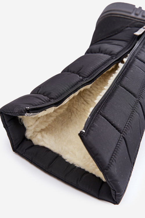 Dámské zimní boty na zip Progress PROGJ-24-144 Černé