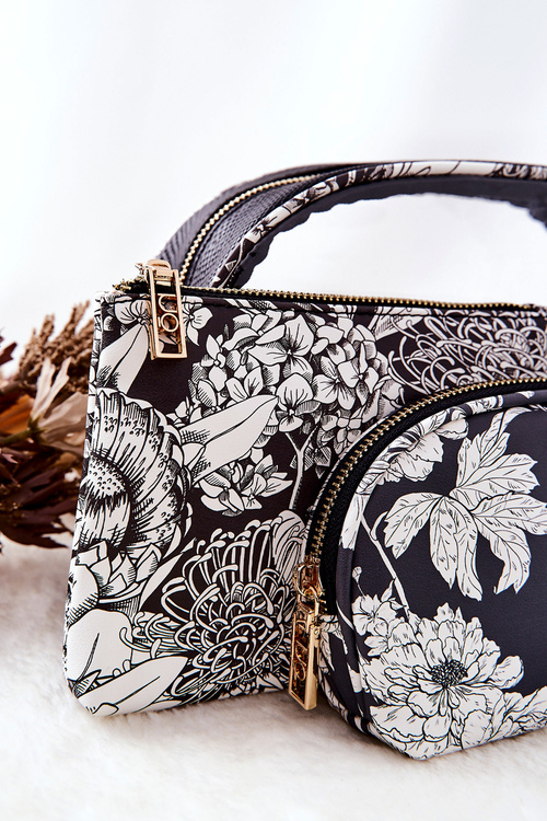 Malý průhledný kosmetický kufřík NOBO L0050-CM00 Mix