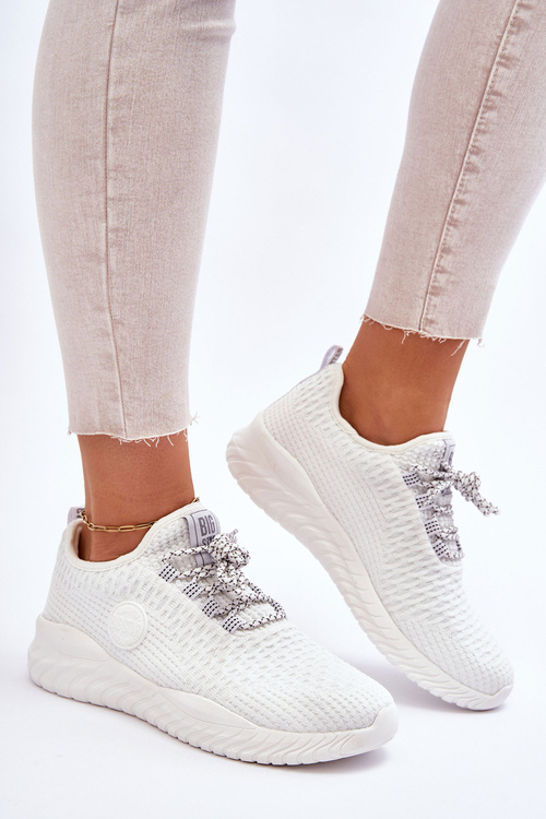 Dámska športová topánka Pamäť pena Veľká hviezda HH274296 biela