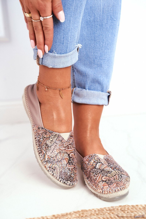 Dámsky balerinas Maciejka Kožená béžová béžová 01930-59/00-0