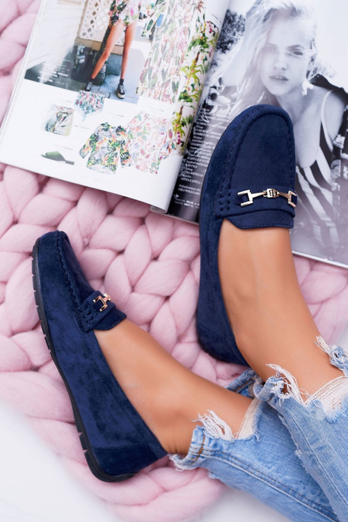 Dámske mokasíny, Comfort Navy Blue Anzio