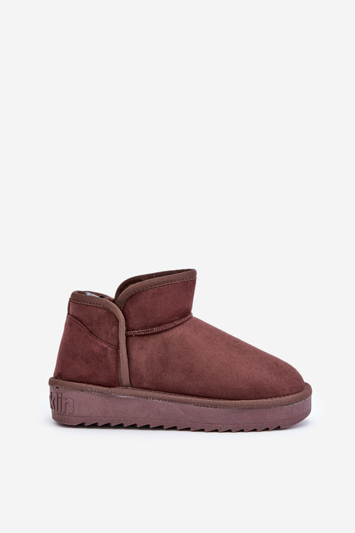 Snehule Na Platforme Dámske D.Franklin DFSH370010 Čokoládové