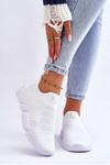 Dámské Tenisky Slip-on Big Star DD274460 Bile