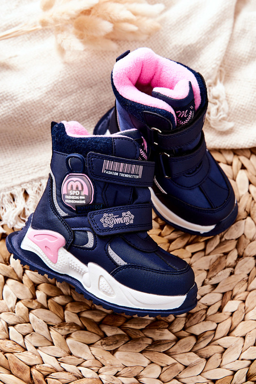 Dětské Izolované sněhule Tmavě Modrá Nemi