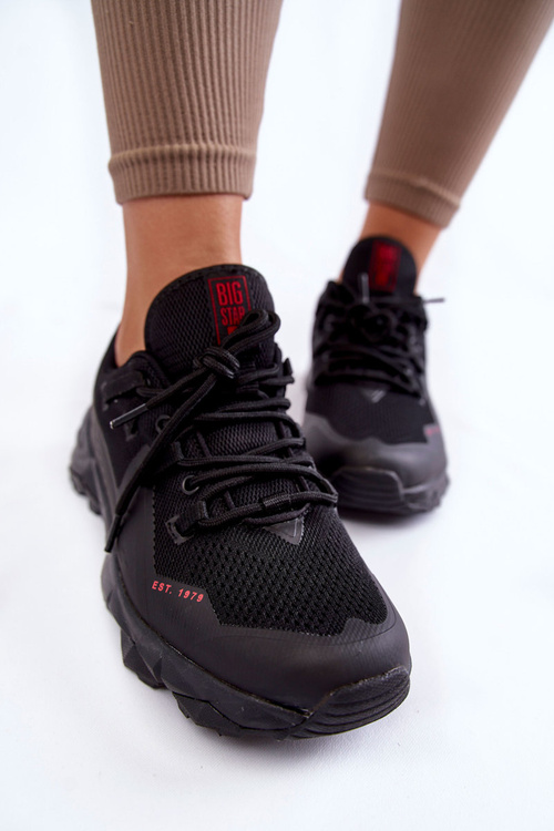 Dámske tenisky pamäť pamäťové penové systém Big Star KK274211 Black