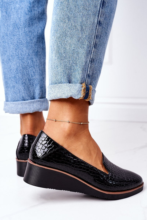 Maľované topánky pre Vinceza 10675 klin