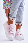Tenisky na Lee Cooper LCW-23-31-1781L Platform Pink Pink