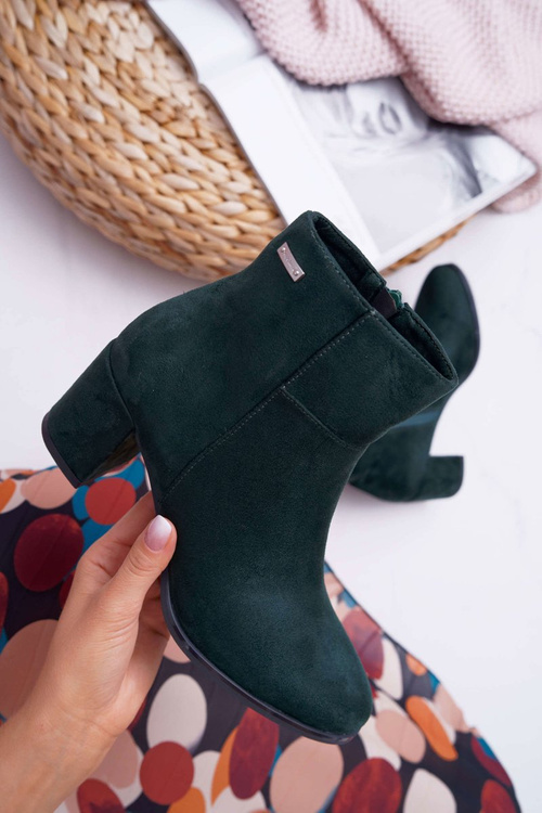 Dámske vysoké podpätky Sergio Leone Green BT522