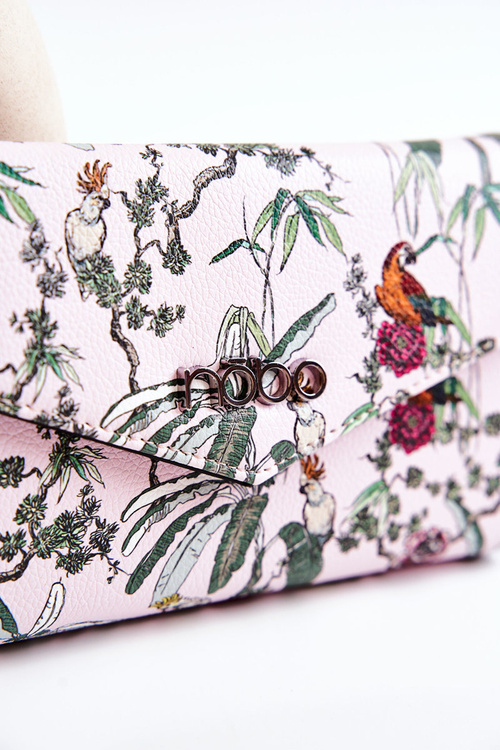 Veľké kožené portfólio NOBO M0240-CM04 Pink