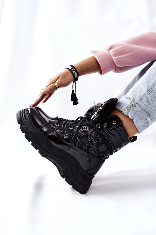 Čierne topánky žien