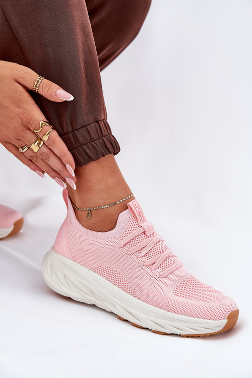 Pohodlné Dámske Športové Topánky Big Star RR274A131 HI-POLY SYSTEM Rúžové