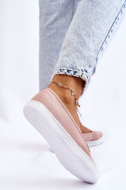 Dámské nazouvací tenisky Big Star LL274202 Nude