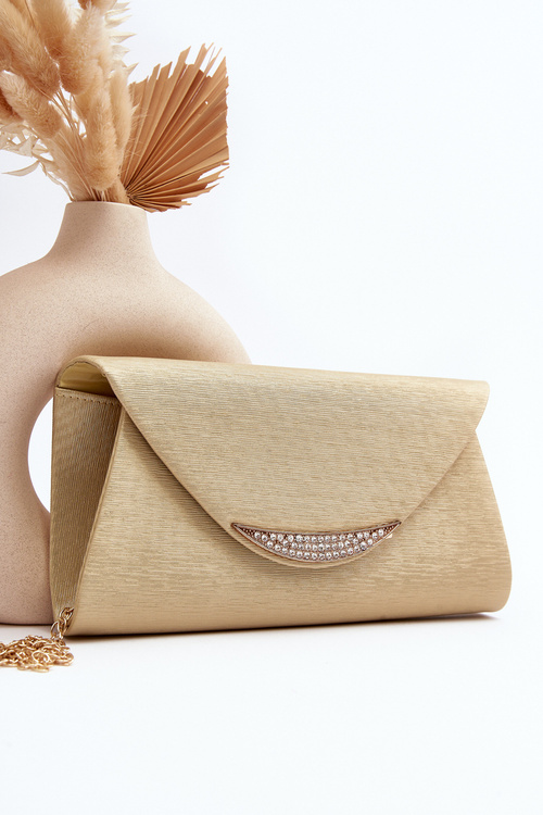 Vizitní kabelka kopretový koberec na řetízku Zarani zlatá