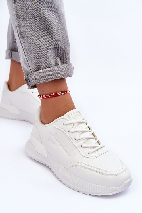 Dámské klasické sportovní boty Big Star MM274224 Bílé