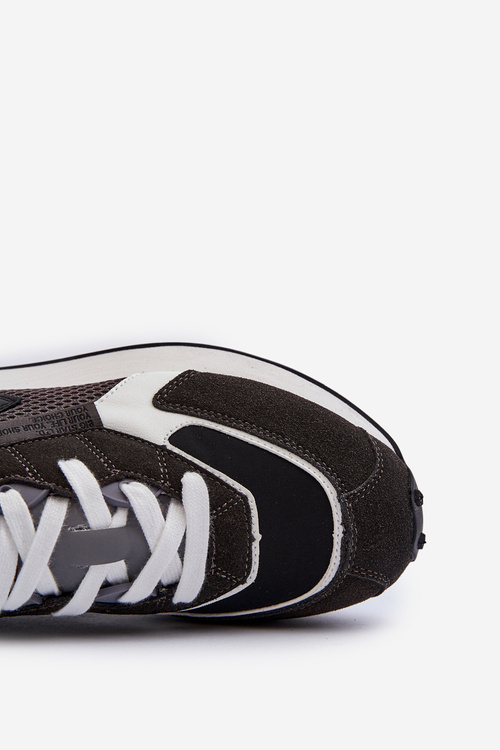 Sportovní pánské tenisky s paměťovou pěnou Memory Foam System Big Star NN174347 Černé